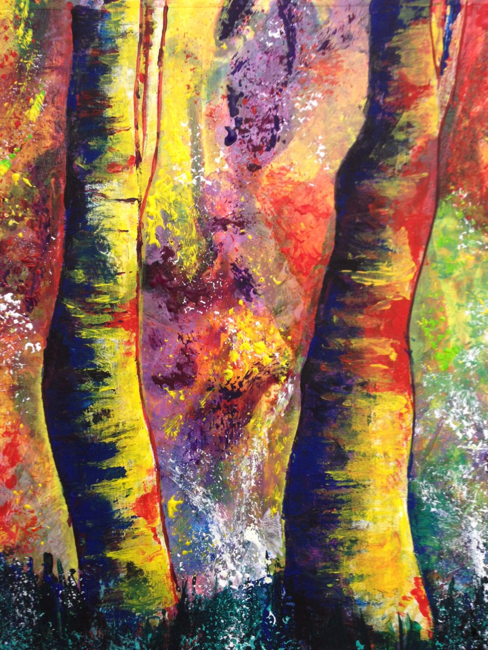 Veronika Seebass, Malkurs, Rosenheim, Pösling, Kunst, Malerei, Kreativität, kreativ, Zeichnung, zeichnen, Tusche, Öl, Aquarell, Natur, Druckgrafik, Acryl, Abstraktion,